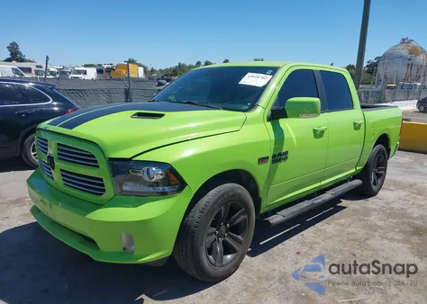 2017 Ram 1500 Sport 4X4 5'7 Box from USA, damaged, VIN 1C6RR7MT2HS827533